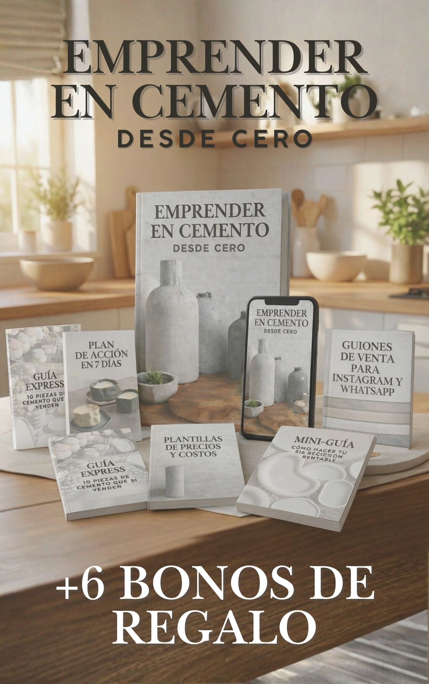 EMPRENDER EN CEMENTO DESDE CERO: Tu primer negocio desde casa